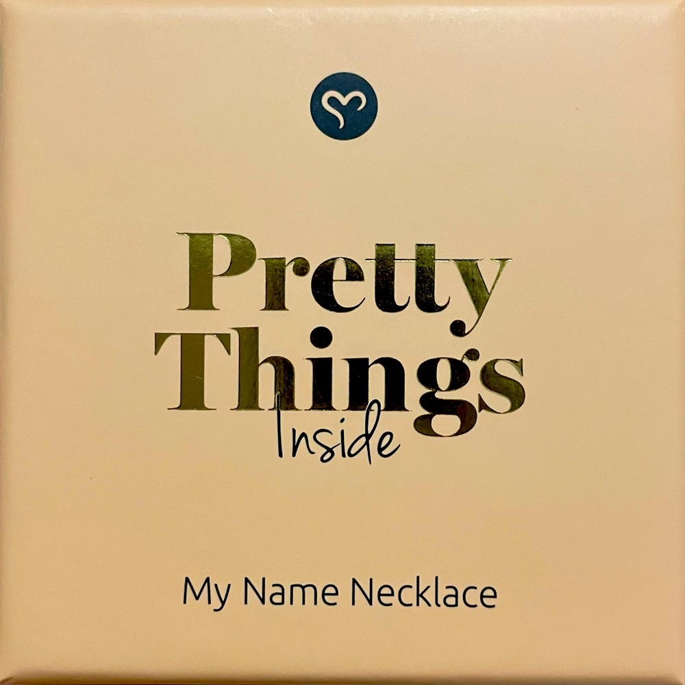 Pretty Things Inside My Name Necklace (Michelle)